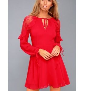 Holiday dress! City of Love Long Sleeve Dress